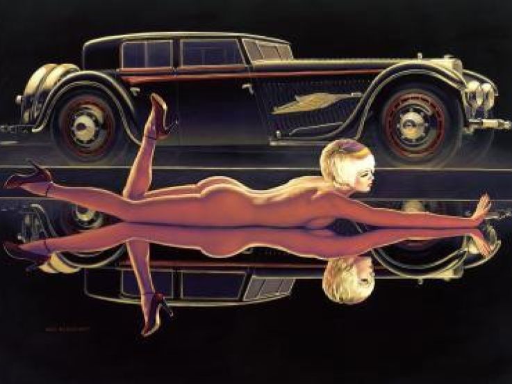 vente aux enchères crazy horse, porno chic, pin up