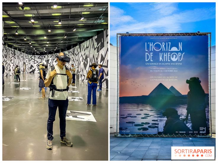 L'Horizon de Khéops, un voyage immersif au cœur d'une pyramide à vivre à l'Institut du monde arabe