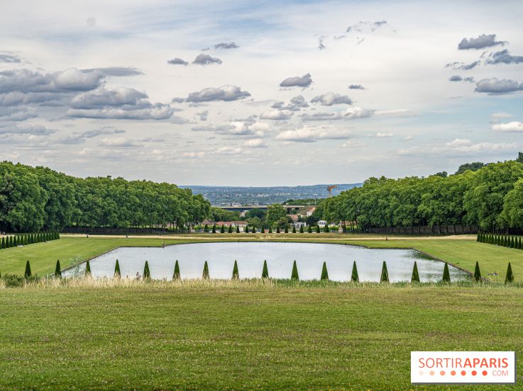 Feu d'artifice du 14 juillet 2022 dans le parc de Marly 