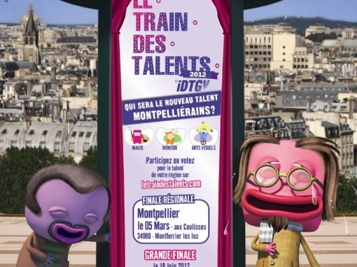 La Finale du Train des talents iDTGV 2012 au Palais des Glaces