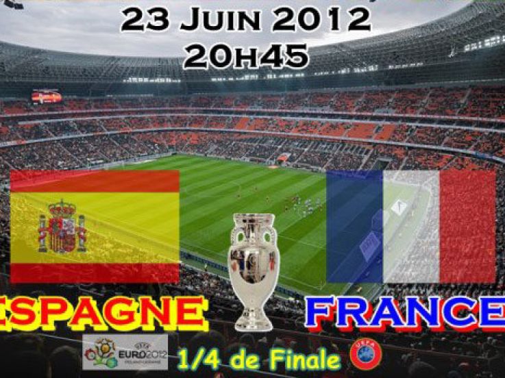 match france espagne au stade charlety, euro 2012