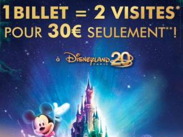 Rebelle au cinéma = 2 visites pour 30€ chez Disney 