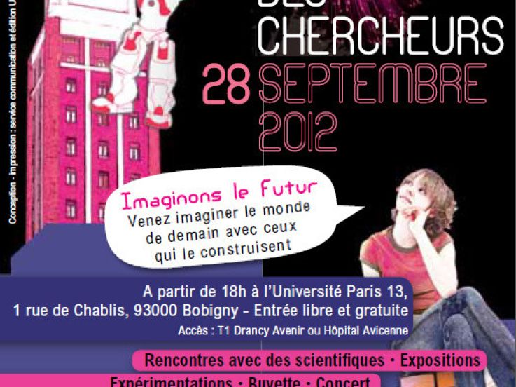 La nuit des chercheurs 2012 à l'université paris 13