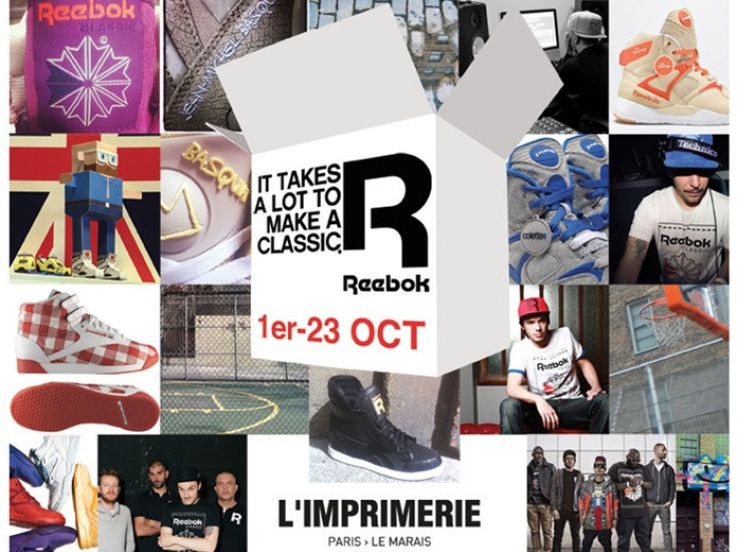 Reebook à l'Imprimerie : Pop Up Store et Exposition