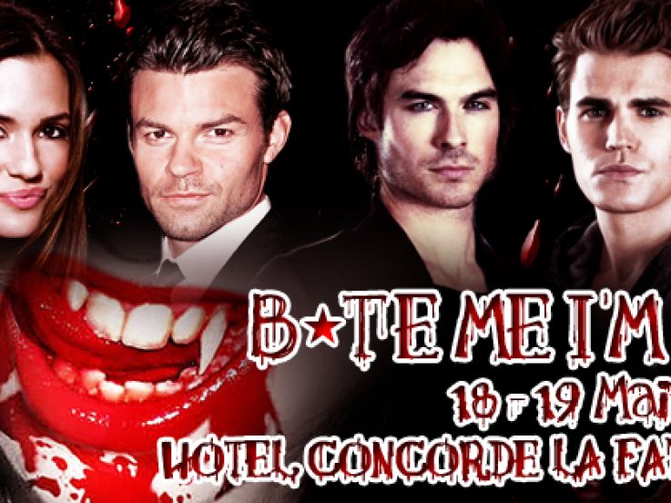 Convention Vampire Diaries "Bite Me I’m Famous"