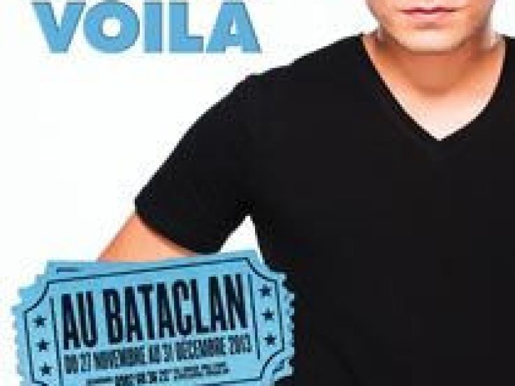 Kev Adams présente "voilà, voilà" au Bataclan
