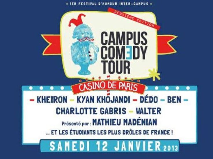 Campus Comedy Tour au Casino de Paris