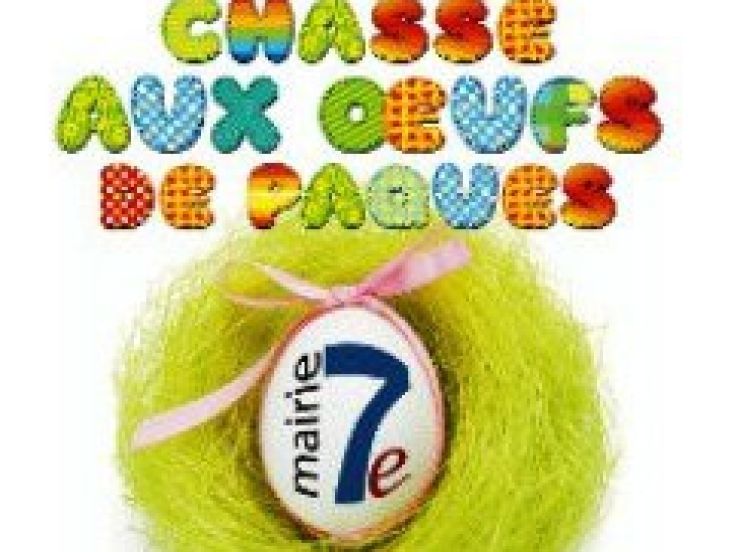 La chasse aux œufs de pâques de la Mairie du 7e 2013