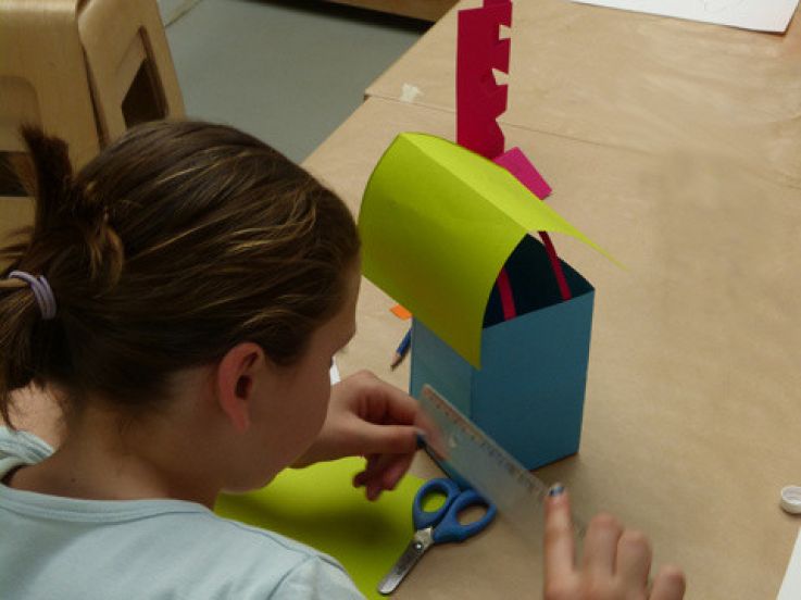 Atelier RDV Rue des maquettes à la Cité de l'Architecture et du Patrimoine pour les vacances