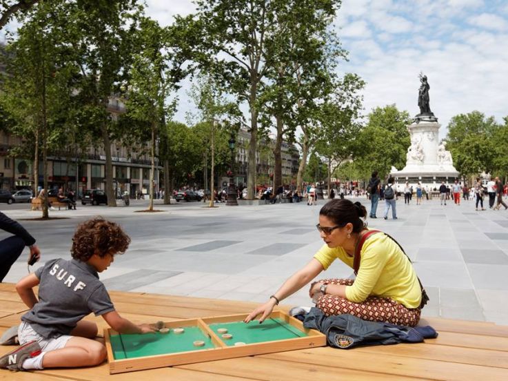 R de jeux, la ludothèque à ciel ouvert, Place de la République