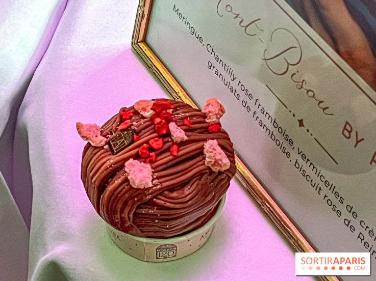 Le Mont Blanc Angelina - le Mont-Bisou by Peggy Frey pour les 120 ans de la Maison