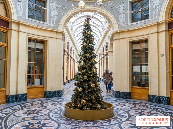 11 spots photos de Noël canons à Paris 2023 pour profiter des illuminations magiques - galerie Vivienne