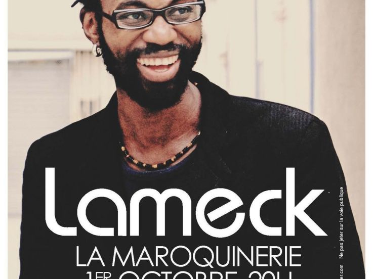 Lameck en concert à La Maroquinerie