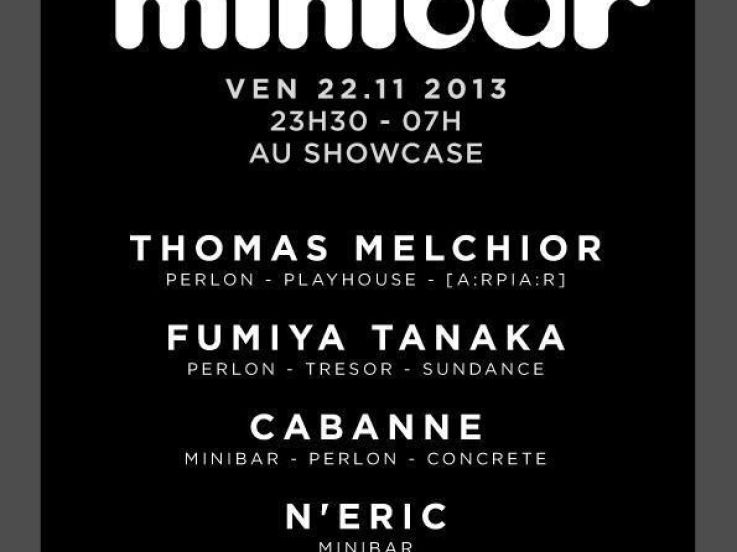 Minibar Night : Fumiya Tanaka, N'Eric, Thomas Melchior & Cabanne