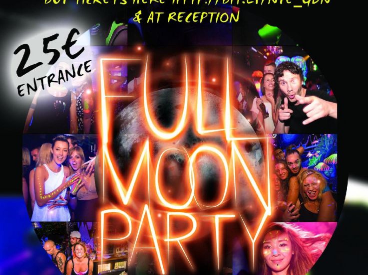 Paris New year's eve : Full Moon Party