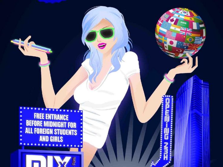 Erasmus Paris : Full Moon Party