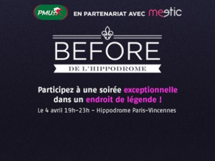 Before Meetic à l'Hippodrome de Vincennes