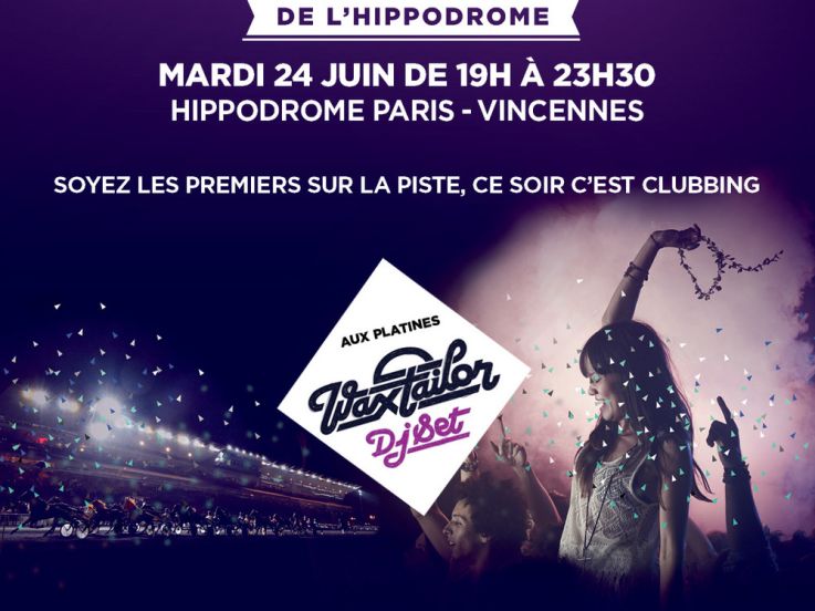 Soirée clubbing et courses hippiques à l'hippodrome de Vincennes