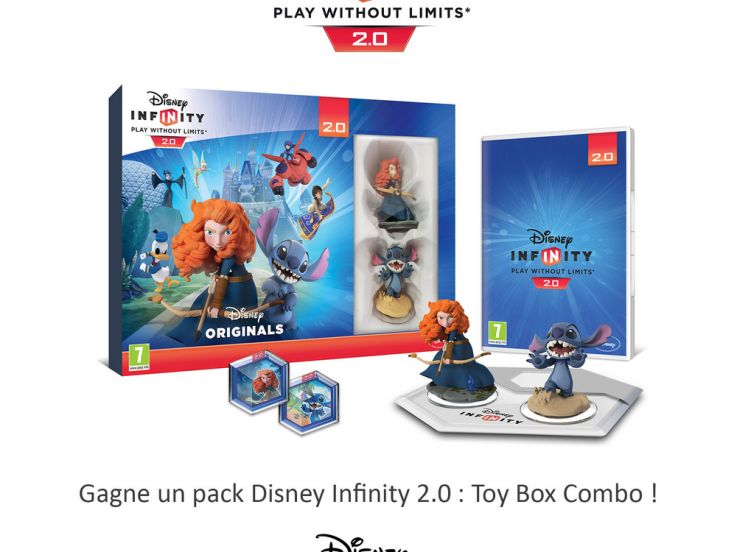 On vous offre des packs Disney Infinity 2.0 : Toy Box Combo !