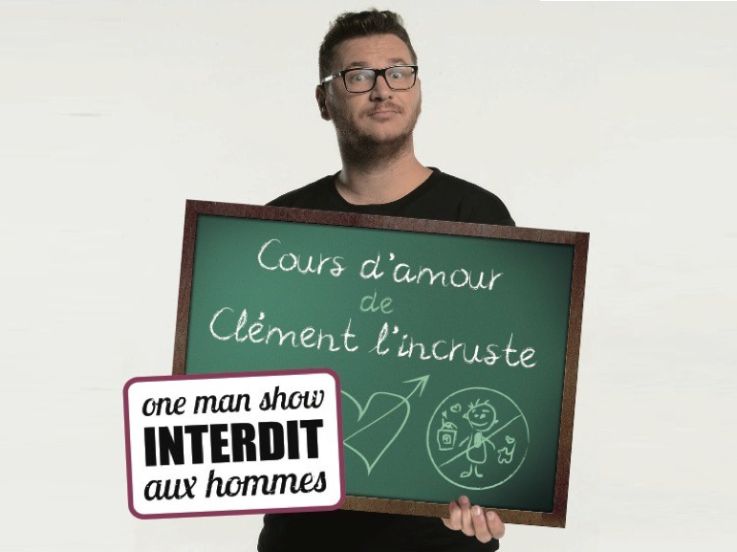 Cours d'Amour par Clement L'incruste : places à gagner pour les filles !