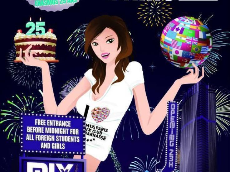 Erasmus Paris : I Love Erasmus