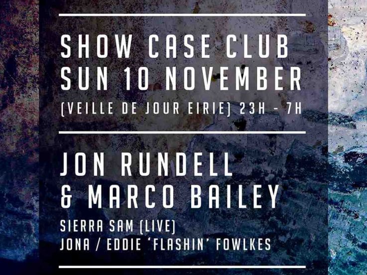 Pure Intec au Showcase avec Jon Rundell & Marco Bailey