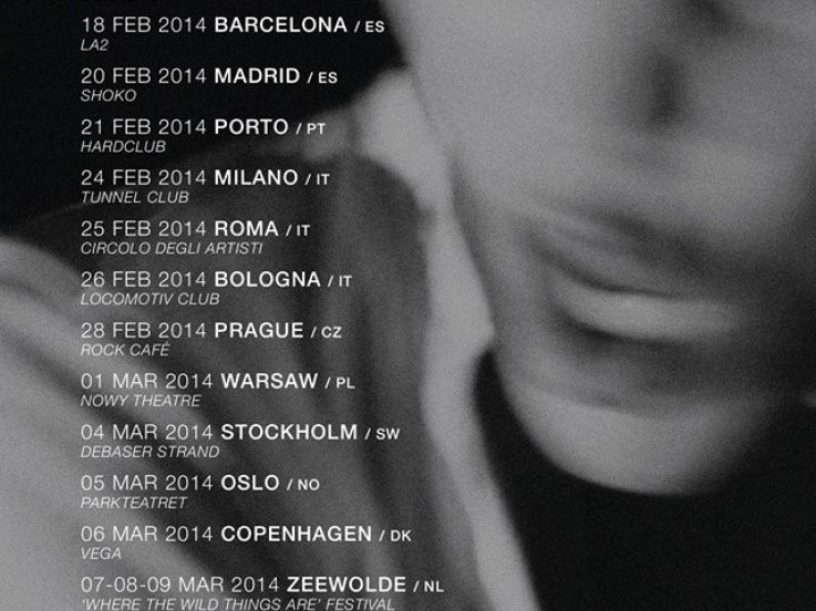 Savages en concert à la Gaîté Lyrique de Paris en 2014