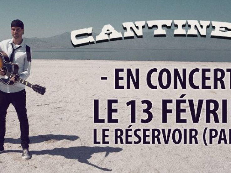 Cantinero en concert au Réservoir de Paris 