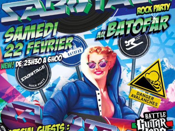 Sabotage Rock Party au Batofar avec Maximo Park en DJ Set