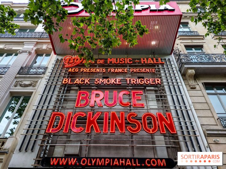 Bruce Dickinson en concert à l'Olympia : on y était, on vous raconte
