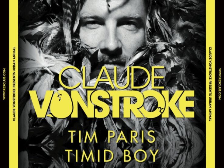 Claude Von Stroke presents Urban Animal Tour au Rex Club