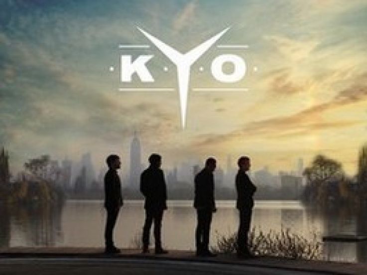 Kyo en concert à l’Olympia de Paris en octobre 2014