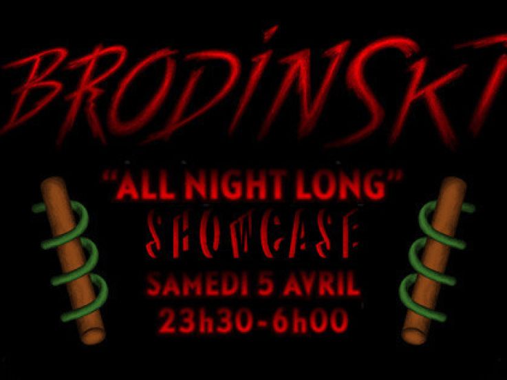 Brodinski All Night Long au Showcase