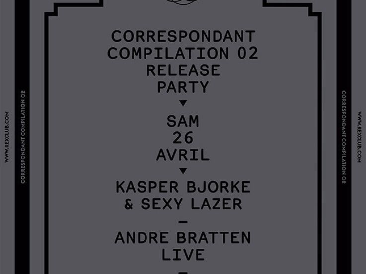 Correspondant Release Party Compilation II au Rex Club