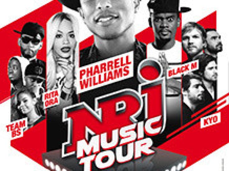 NRJ Music Tour Paris 2014 au Trianon avec Pharrell Williams 