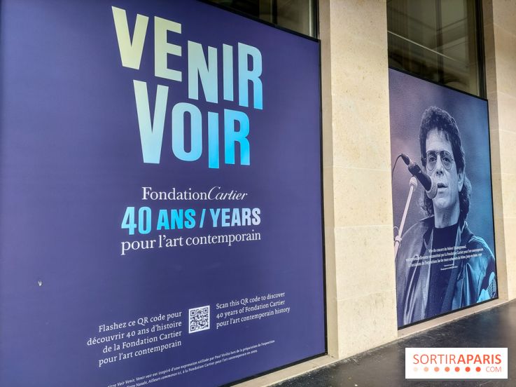 Paris : une installation visible sur la future Fondation Cartier pour l’art contemporain au Louvre