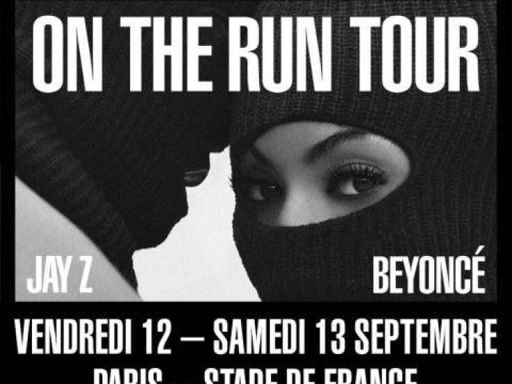 Beyoncé & Jay Z en concert au Stade de France en septembre 2014