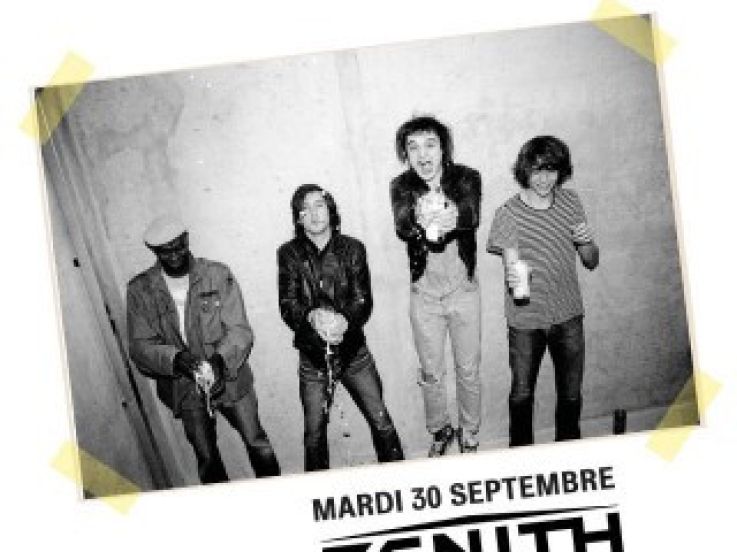 The Libertines en concert au Zénith de Paris en septembre 2014
