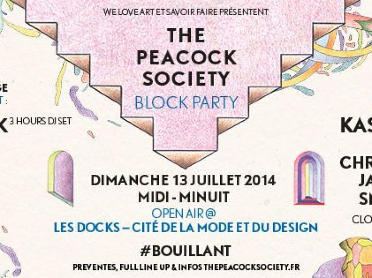 Peacock Society Closing Party aux Docks – Cité de la Mode et du Design