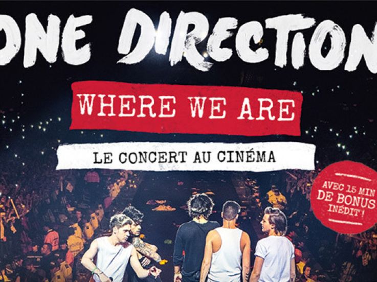 One Direction présente le concert "Where We Are" au cinéma