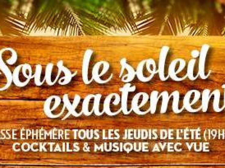 Sous le Soleil Exactement : terrasse éphémère du Concorde Atlantique 