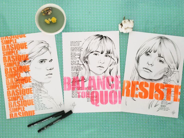 Insolite : une chasse aux "Fluo Songs" sur les traces des œuvres de la street artiste Maca à Paris