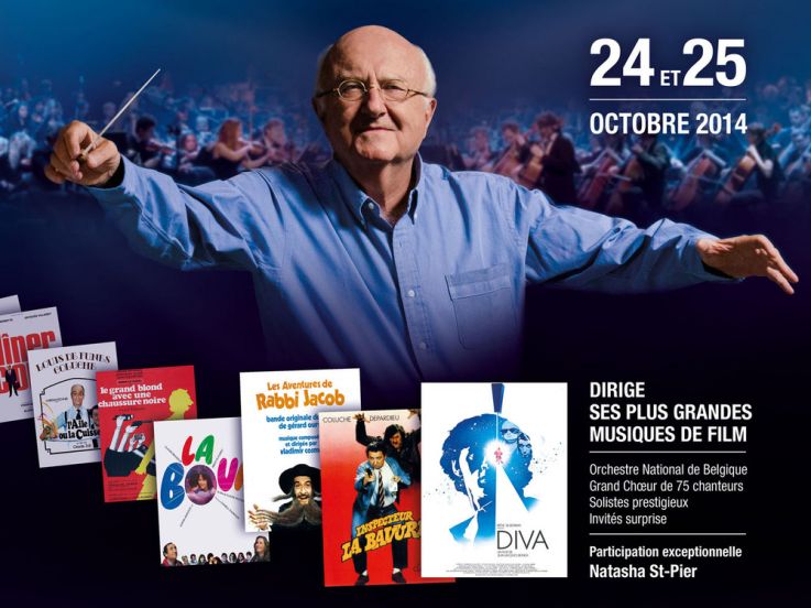 Vladimir Cosma au Grand Rex de Paris pour deux concerts symphoniques