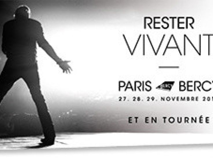 Johnny Hallyday en concerts à Paris Bercy en novembre 2015