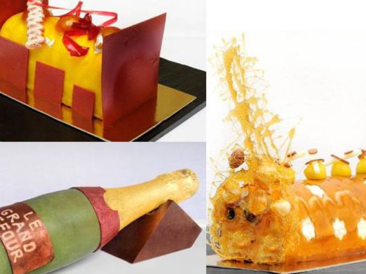 Bûches de Noël 2014 by les "Maisons" de Guy Martin