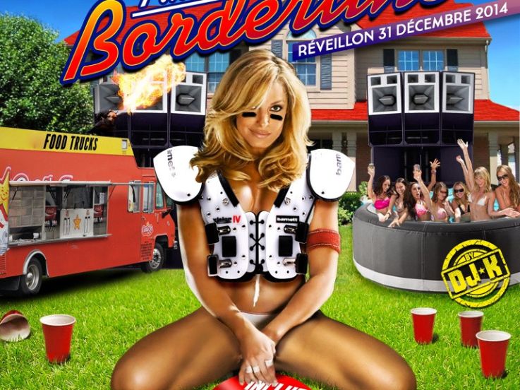 Réveillon du nouvel an 2015 : American Borderline à l’île du Chalet de la Porte Jaune