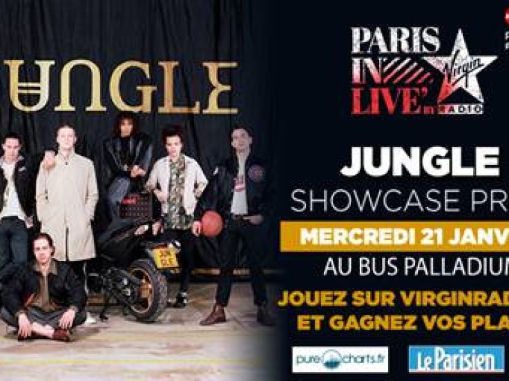 Jungle en showcase privé Virgin Radio au Bus Palladium