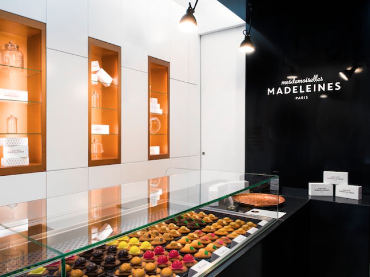 Mesdemoiselles Madeleines à Paris : la boutique 100% Madeleine