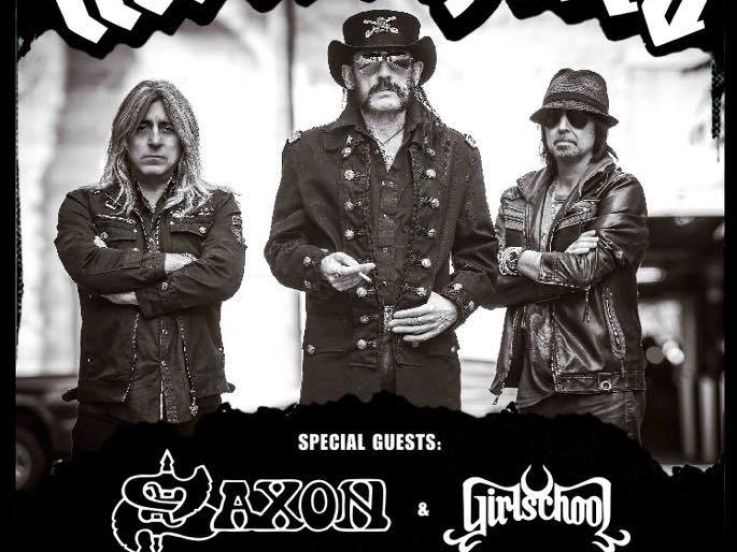 Motörhead en concert au Zénith de Paris en novembre 2015