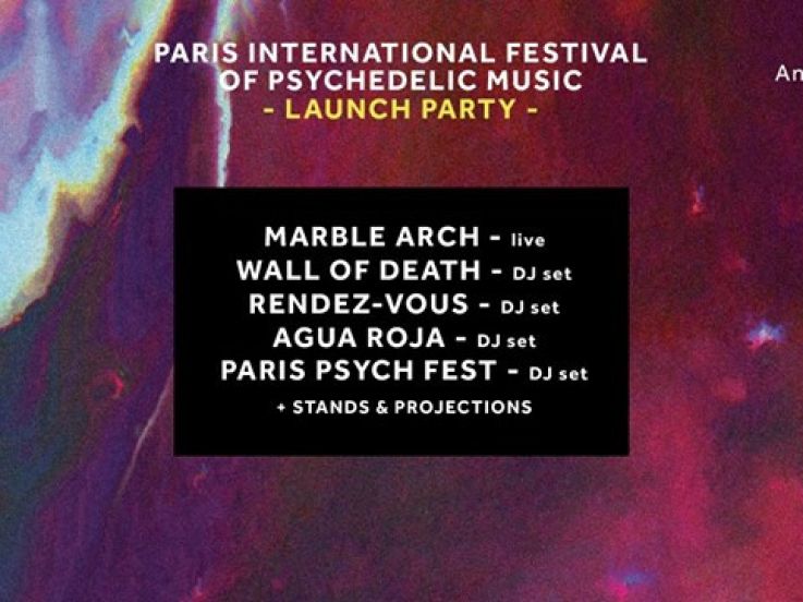 Paris International Festival Of Psychedelic Music Launch Party au Ground Control 